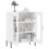 Berkfield Sideboard White 69.5x34x90 cm Engineered Wood 4