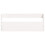 Berkfield Wall-mounted Shoe Racks 2 pcs White 59x9x23 cm Solid Wood Pine 6