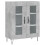 Berkfield Sideboard Concrete Grey 69.5x34x90 cm Engineered Wood 2