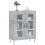 Berkfield Sideboard Concrete Grey 69.5x34x90 cm Engineered Wood 3