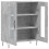 Berkfield Sideboard Concrete Grey 69.5x34x90 cm Engineered Wood 6