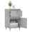Berkfield Sideboard Concrete Grey 40x35x70 cm Engineered Wood 4