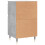 Berkfield Sideboard Concrete Grey 40x35x70 cm Engineered Wood 8