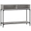 Berkfield Console Table Grey Sonoma 100x30.5x75 cm Engineered Wood 2