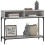 Berkfield Console Table Grey Sonoma 100x30.5x75 cm Engineered Wood 3