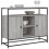 Berkfield Sideboard Grey Sonoma 100x35x80 cm Engineered Wood 3