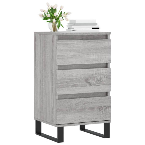 Berkfield Sideboard Grey Sonoma 40x35x70 cm Engineered Wood 2
