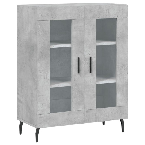Berkfield Sideboard Concrete Grey 69.5x34x90 cm Engineered Wood 1