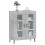 Berkfield Sideboard Concrete Grey 69.5x34x90 cm Engineered Wood 3