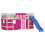Berkfield Curtains for Loft Bed Pink Polyester 4