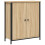 Berkfield Sideboard Sonoma Oak 70x30x80 cm Engineered Wood 2