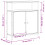 Berkfield Sideboard Sonoma Oak 70x30x80 cm Engineered Wood 11