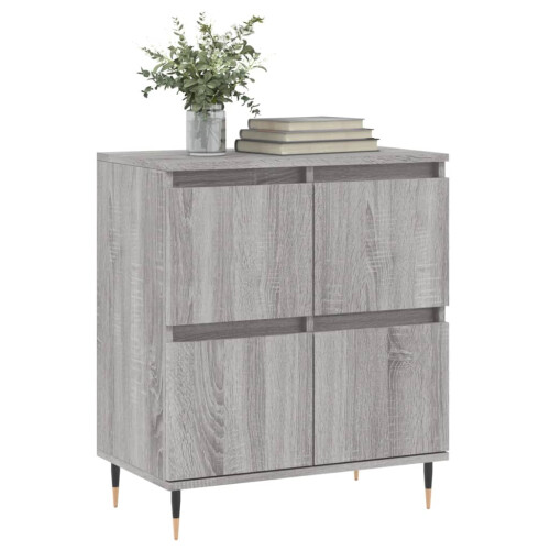 Berkfield Sideboard Grey Sonoma 60x35x70 cm Engineered Wood 2