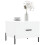 Berkfield Coffee Table White 50x50x40 cm Engineered Wood 3