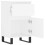 Berkfield Sideboards 2 pcs White 40x35x70 cm Engineered Wood 7