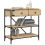 Berkfield Console Table Sonoma Oak 75x34.5x75 cm Engineered Wood 4
