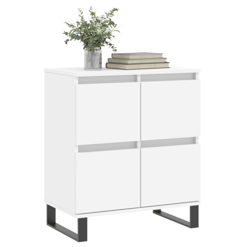 Berkfield Sideboard White 60x35x70 cm Engineered Wood 2