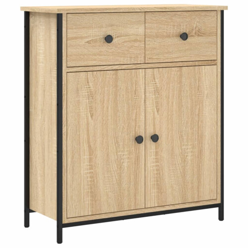 Berkfield Sideboard Sonoma Oak 70x30x80 cm Engineered Wood 1