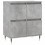Berkfield Sideboard Concrete Grey 60x35x70 cm Engineered Wood 2