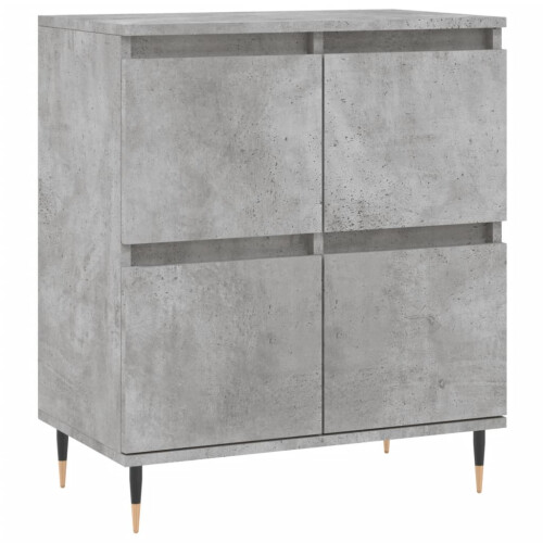 Berkfield Sideboard Concrete Grey 60x35x70 cm Engineered Wood 1