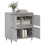 Berkfield Sideboard Concrete Grey 60x35x70 cm Engineered Wood 4