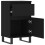 Berkfield Sideboards 2 pcs Black 40x35x70 cm Engineered Wood 7