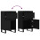Berkfield Sideboards 2 pcs Black 40x35x70 cm Engineered Wood 10