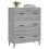 Berkfield Sideboard Grey Sonoma 69.5x34x90 cm Engineered Wood 3
