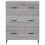 Berkfield Sideboard Grey Sonoma 69.5x34x90 cm Engineered Wood 5
