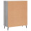 Berkfield Sideboard Grey Sonoma 69.5x34x90 cm Engineered Wood 8