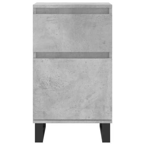 Berkfield Sideboard Concrete Grey 40x35x70 cm Engineered Wood 2