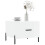 Berkfield Coffee Table High Gloss White 50x50x40 cm Engineered Wood 3