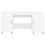Berkfield Desk White 140x50x75 cm Engineered Wood 6