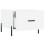 Berkfield Coffee Table High Gloss White 50x50x40 cm Engineered Wood 6