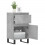 Berkfield Sideboard Concrete Grey 40x35x70 cm Engineered Wood 9