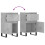 Berkfield Sideboard Concrete Grey 40x35x70 cm Engineered Wood 10