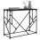 Berkfield Console Table Black 100x40x80 cm Engineered Wood 3