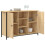 Berkfield Sideboard Sonoma Oak 100x35x70 cm Engineered Wood 4