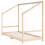 Berkfield Kids Bed Frame 90x190 cm Solid Wood Pine 3