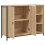 Berkfield Sideboard Sonoma Oak 100x33x75 cm Engineered Wood 5