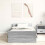 Berkfield Bed Frame without Mattress Grey Sonoma 90x190 cm Single Engineered Wood 3