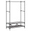 Berkfield Clothes Rack with Shelves Grey Sonoma Engineered Wood 2