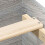 Berkfield Bed Frame without Mattress Grey Sonoma 90x190 cm Single Engineered Wood 9