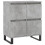 Berkfield Sideboard Concrete Grey 60x35x70 cm Engineered Wood 2