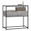 Berkfield Console Table Grey Sonoma 75x40x75 cm Engineered Wood 3