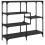 Berkfield Console Table Black 103x32x95 cm Engineered Wood 6