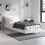 Berkfield Bed Frame without Mattress White 75x190 cm Small Single Engineered Wood 3
