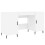 Berkfield Desk White 140x50x75 cm Engineered Wood 2