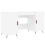 Berkfield Desk White 140x50x75 cm Engineered Wood 2
