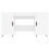 Berkfield Desk White 140x50x75 cm Engineered Wood 6